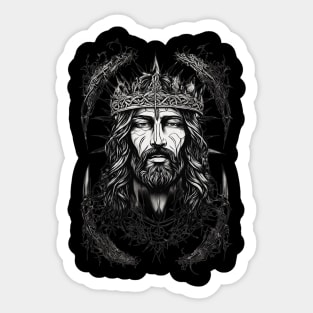 Jesus Christ the Good Shepherd Sticker